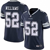 Nike Men & Women & Youth Cowboys 52 Connor Williams Navy NFL Vapor Untouchable Limited Jersey,baseball caps,new era cap wholesale,wholesale hats